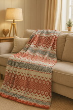 Velveteen Plush Blanket - Perfect for Winter Celebrations